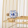 Unique pieces - Handmade Seagull Gate Bright Top Bamboo Birdcage - THE ZHAI｜CHINESE CRAFTS CREATION