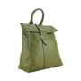 Bags and totes - LISA - Soft Backpack in Genuine Leather Made in Italy - RENATO BORZATTA - ITALY SINCE 1978 -
