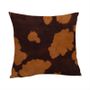 Comforters and pillows - Turmeric Phantom Brown Silk Cushion Case 45x45cm - THE ZHAI｜CHINESE CRAFTS CREATION