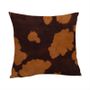 Couettes et oreillers  - Housse de coussin en soie Turmeric Phantom marron 45 x 45 cm - THE ZHAI｜CHINESE CRAFTS CREATION