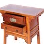 Commodes - Élégante armoire orientale en bois naturel faite à la main - THE ZHAI｜CHINESE CRAFTS CREATION