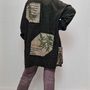 Apparel - Herbarium Unique unisex jacket with hood - VLADA DIZIK KOSHKIN DOM