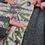 Apparel - Herbarium Unique unisex jacket with hood - VLADA DIZIK KOSHKIN DOM