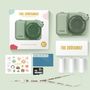 Toys - Instant print camera for kids - Zoo Print - Dino Green - THE ZOOFAMILY