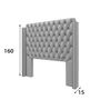Beds - Handmade upholstered headboard with lateral pipping - FRANCO FURNITURE