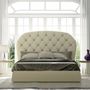Beds - Handmade upholstered headboard with buttons - FRANCO FURNITURE