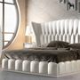 Beds - Handcrafted upholstery tufted headboard - FRANCO FURNITURE