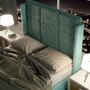 Beds - Handmade upholstered headboard with nails - FRANCO FURNITURE