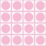 Wallpaper - Wallpaper no.504 - Pastel Circle Mosaic - WELLPAPERS