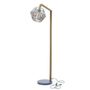 Floor lamps - Metal Craft Floor Lamp (Cotton Rope) - FORADA HOME & STYLE