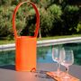 Decorative objects - Castellon leather bottle holder - MIDIPY