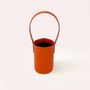 Decorative objects - Castellon leather bottle holder - MIDIPY