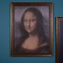 Paintings - Mona Lisa (Mona Lisa)/Decorative Silk Thread Panel/Handmade. - ART NITKA