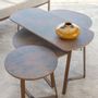 Coffee tables - Metal Craft Over Coffee Table - FORADA HOME & STYLE