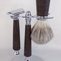 Installation accessories - Shaving brush set - CONFECTION BOIS