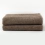 Throw blankets - Cestrède high natural wool throw - MIDIPY