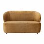 Small sofas - Almonde Sofa, Brown, Polyester - CREATIVE COLLECTION