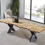 Kitchens furniture - Mappa Burl Live Edge Dining Table - TINELLA WOOD