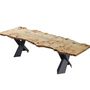 Kitchens furniture - Mappa Burl Live Edge Dining Table - TINELLA WOOD