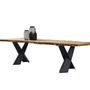 Kitchens furniture - Mappa Burl Live Edge Dining Table - TINELLA WOOD