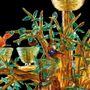 Plafonniers - Lustre avec des oiseaux - ARTE DI MURANO