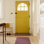 Design carpets - DUO STRIPE & EVEN STRIPE doormats - CHILEWICH