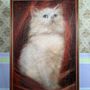 Paintings - Kitty Carl II / Unique Artwork / Home decoration - ART NITKA