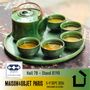 Bowls - Jade Green Bowls & Mugs - ZAOZAM