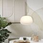 Hanging lights - Sapporo hanging lamp - Natural/White - Large - GOOD&MOJO - IT'S ABOUT ROMI