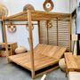 Beds - SBH2 Outdoor Teak Daybed - BALINAISA