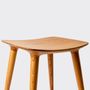 Chairs for hospitalities & contracts - Lotus Curve Stool - TAIWAN CRAFTS & DESIGN