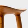 Chairs for hospitalities & contracts - Lotus Curve Stool - TAIWAN CRAFTS & DESIGN