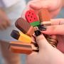 Stationery - Wooden ICE POP Keychain - TAIWAN CRAFTS & DESIGN