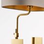 Design objects - Book lamp with oval shade and book holder - FRIBE FORM®