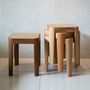 Chaises pour collectivités - Tabouret d'angle - TAIWAN CRAFTS & DESIGN