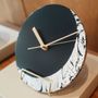 Clocks - Marbling-makie clock - Moon Phases - TAIWAN CRAFTS & DESIGN