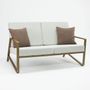 Sofas - Metal Craft Double Seater - FORADA HOME & STYLE