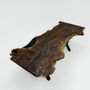 Dining Tables - One-Piece Black Walnut Epoxy Resin Dining & Conference Room Table - TINELLA WOOD