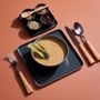 Assiettes au quotidien - SQUARE - ESMA DEREBOY HANDMADE PORCELAIN