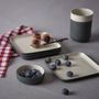 Assiettes au quotidien - SQUARE - ESMA DEREBOY HANDMADE PORCELAIN