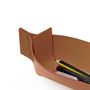 Caskets and boxes - CANOE LEATHER PEN HOLDER - TONUCCI COLLECTION