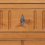 Chests of drawers - DIRECTOIRE 4-drawer dresser - solid oak - MON PETIT MEUBLE FRANÇAIS