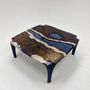 Dining Tables - Gumwood Epoxy Resin Coffee Table - Center Table - TINELLA WOOD