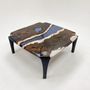 Dining Tables - Gumwood Epoxy Resin Coffee Table - Center Table - TINELLA WOOD