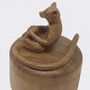 Sculptures, statuettes and miniatures - Lemur box by Nykanto - CARUSO CREATIONS