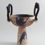 Unique pieces - Bowl with foot and flying ropes - LISA MAÏOFISS