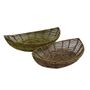 Decorative objects - AYODHYA - LEAF Basket01L - AYODHYA