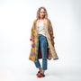 Apparel - Vintage Kantha Coat Reversible - NEST FACTORY