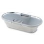 Kitchen utensils - Bento Box silicone Gray clip closure Aikata/Yoshikawa collection - ABINGPLUS