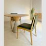 Chaises de jardin - "JOCA" CHAISE EN BOIS MASSIF - ALESSANDRA DELGADO DESIGN